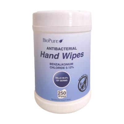 BZK antibacterial hand wipes 